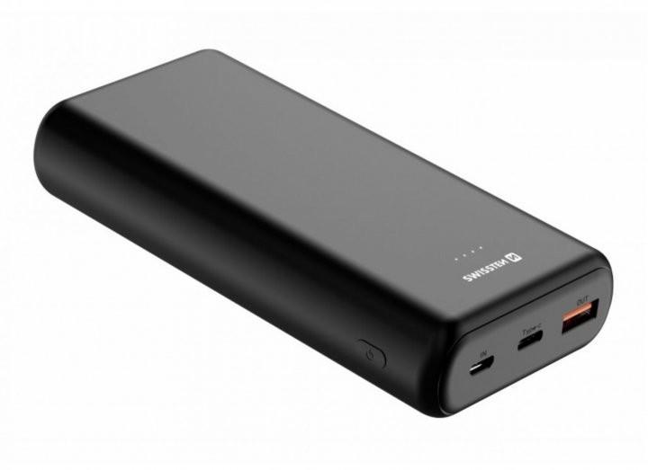 Повербанк SWISSTEN 20W POWER DELIVERY 20000 mAh Черный (13913)