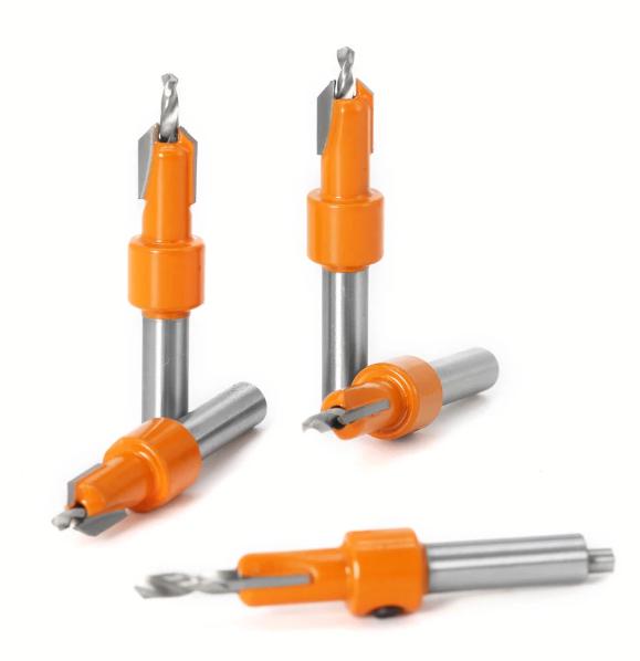 Зенкери HSS по дереву 2,8-4,0 мм хвостовик 8 мм 5 шт. (F531) - фото 5 Зенкери HSS по дереву 2,8-4,0 мм хвостовик 8 мм 5 шт. (F531) - фото 5