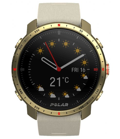 Смарт-годинник Polar Grit X Pro S/L Arctic Gold (90085776)