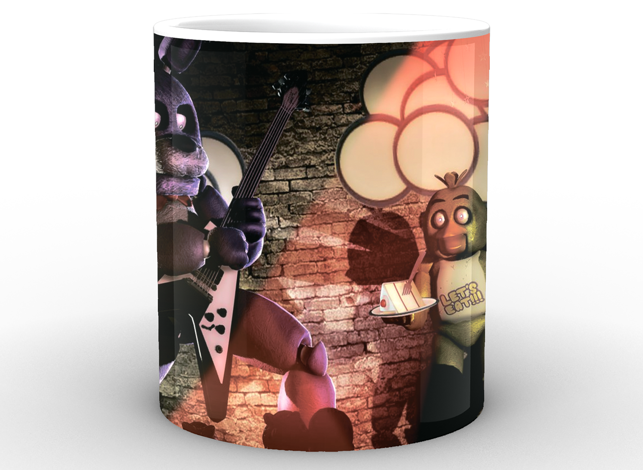 Чашка Five Nights At Freddys Пять ночей с Фредди постер FN.02.009