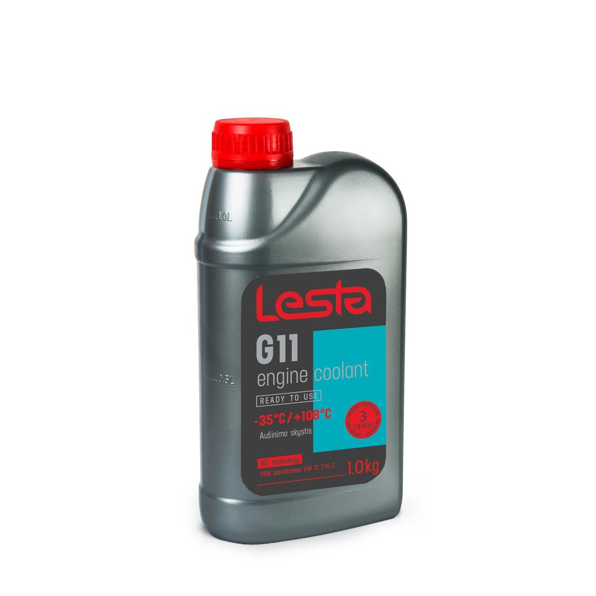 Антифриз G11 Lesta готовый -35 °C 1 кг Cиний (393755_AS-A35-G11LESTA/1-AO) - фото 1