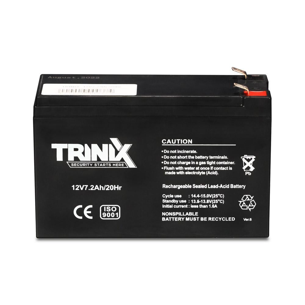 Акумулятор Trinix AGM 12V 7,2 Ah (44-00045) - фото 2