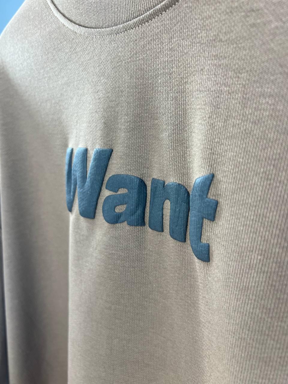 Свитшот женский U S 293 WANT широкий впереди OS Коричневый (1513) - фото 7