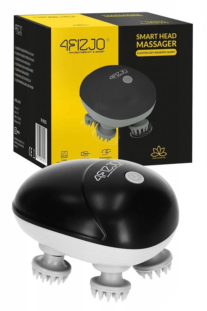 Электрический массажер для головы 4fizjo Smart Head Massager 4FJ0620 Black
