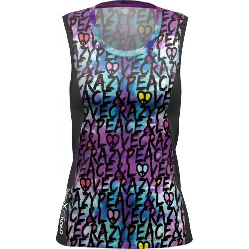 Майка женская Crazy Sirio Woman Pamp XS Black (da5627b7)