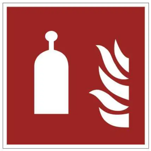 Знак противопожарный Дистанционное выпускное устройство Красный (д-9139)