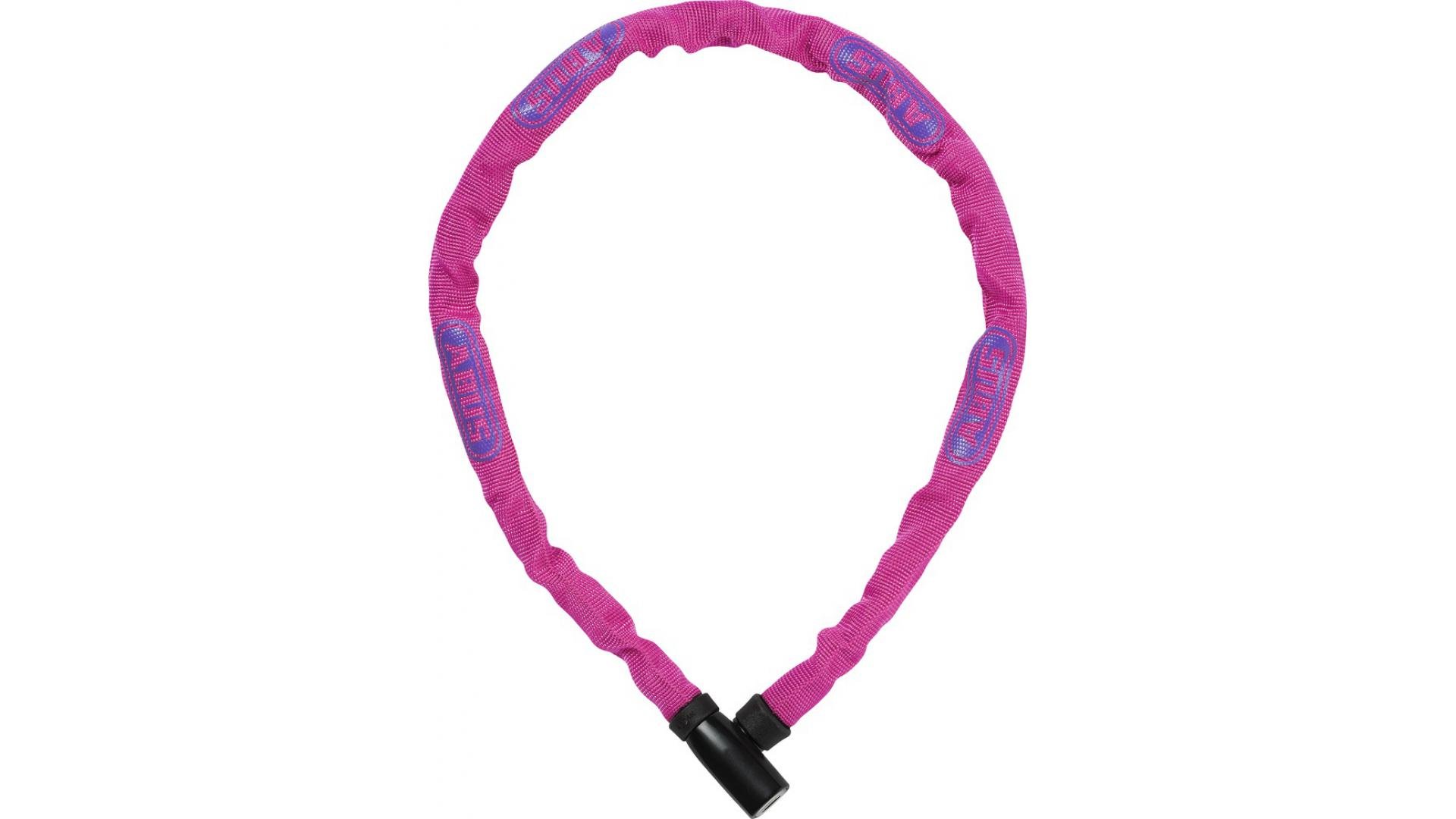 Велозамок ABUS 4804K/75 Steel-O-Chain Рожевий