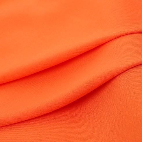 Тканина віскоза LuxFabric 160 г/м² 1,6 м 1 м Помаранчевий (ТП1601в33)
