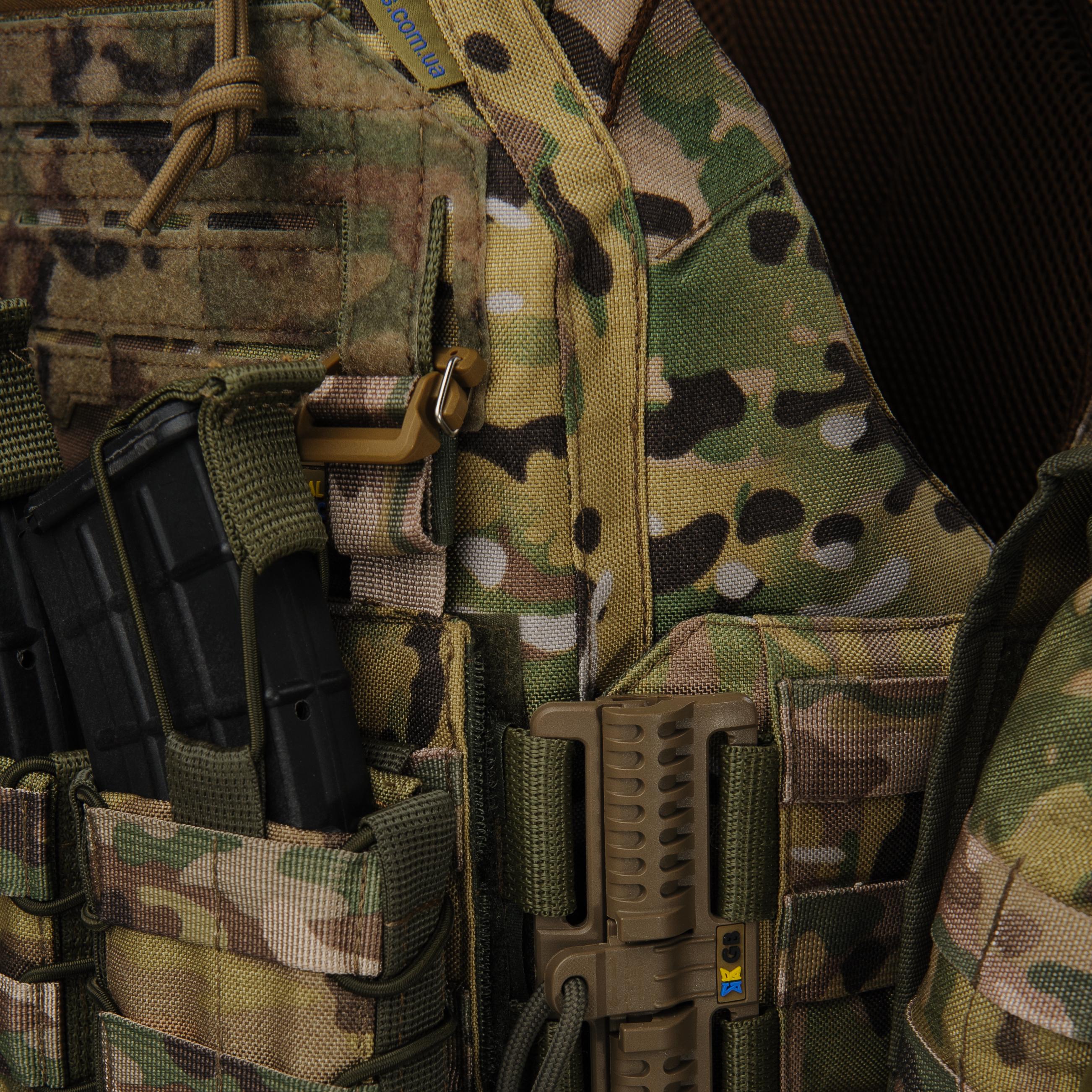 Плитоноска женская Warmor gen3 FL MAX for Ladies С максимальным набором подсумков быстрым боковым и верхним сбросом без плит Мультикам - фото 9