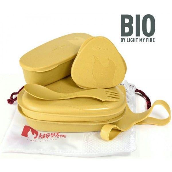 Набор посуды Light My Fire LunchKit BIO 6 pcs Yellow (1033-LMF 2413710210) Набор посуды Light My Fire LunchKit BIO 6 pcs Yellow (1033-LMF 2413710210)
