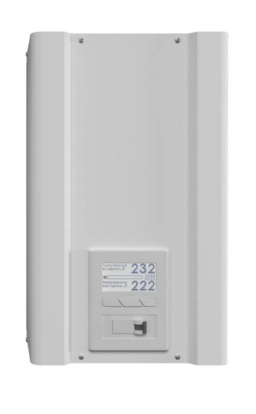 Стабилизатор напряжения однофазный Елєкс Ампер У 9-1/25 v2.1 5,5 кВт 25А LCD-дисплей