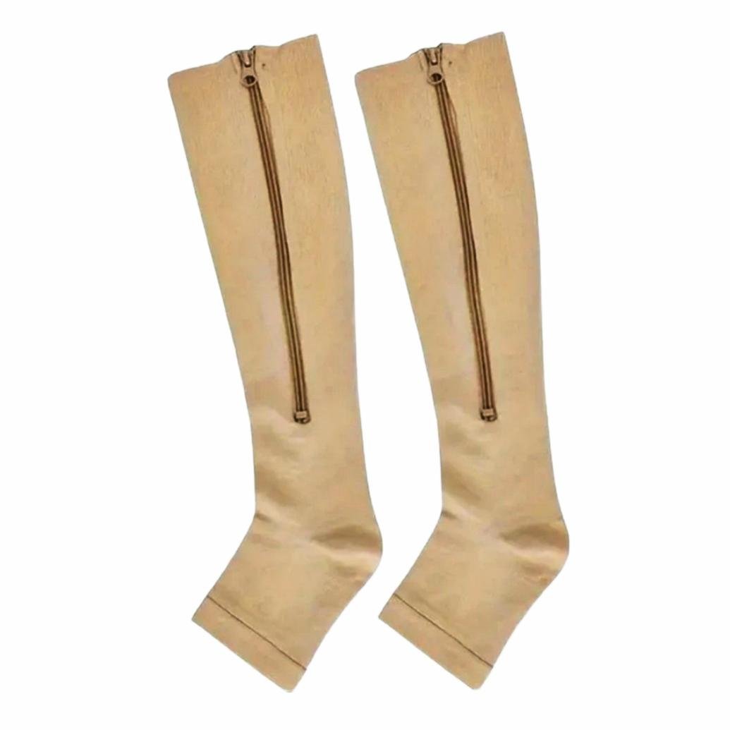 Компрессионные гольфы Zip Sox от варикоза на молнии L/XL