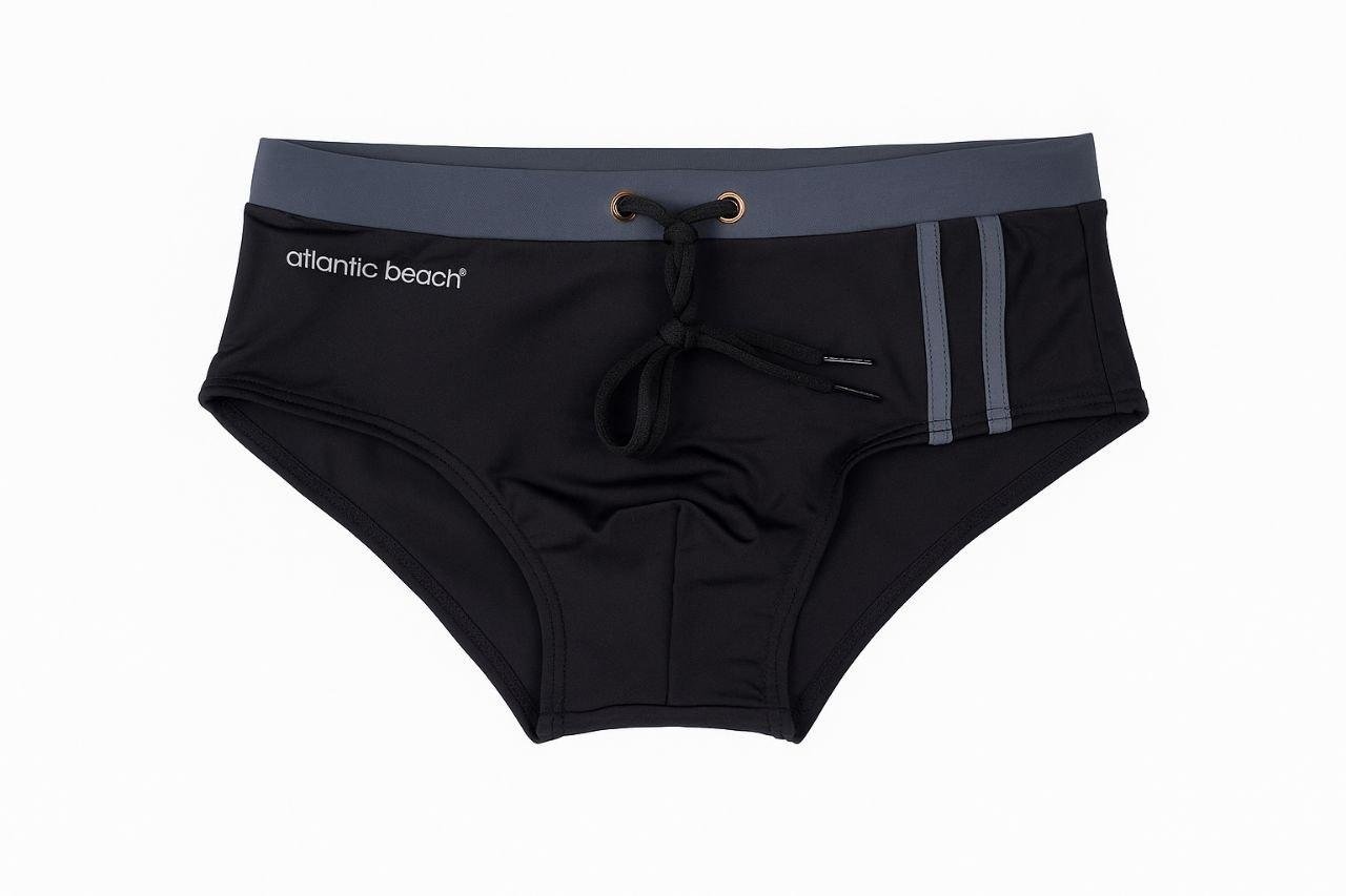 Плавки-хіпси чоловічі пляжні Atlantic Beach 7691 008-54k р. 50 Чорний