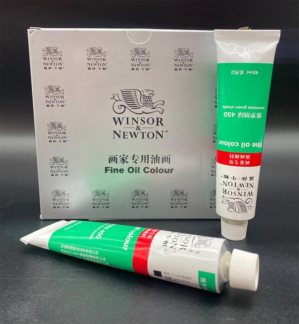 Масляная художественная краска Winsor & Newton туба 45 мл №450 Veronese Green Shade (WNOP-450) - фото 6 Масляная художественная краска Winsor & Newton туба 45 мл №450 Veronese Green Shade (WNOP-450) - фото 6