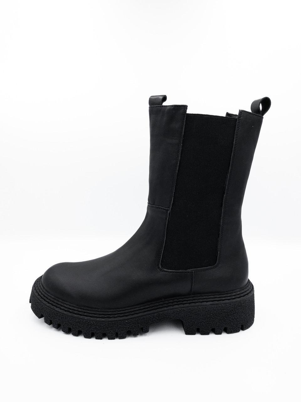 Ботинки челси демисезонные женские Bistfor натуральная кожа р. 40 Черный (14503/20ут) - фото 4 Ботинки челси демисезонные женские Bistfor натуральная кожа р. 40 Черный (14503/20ут) - фото 4