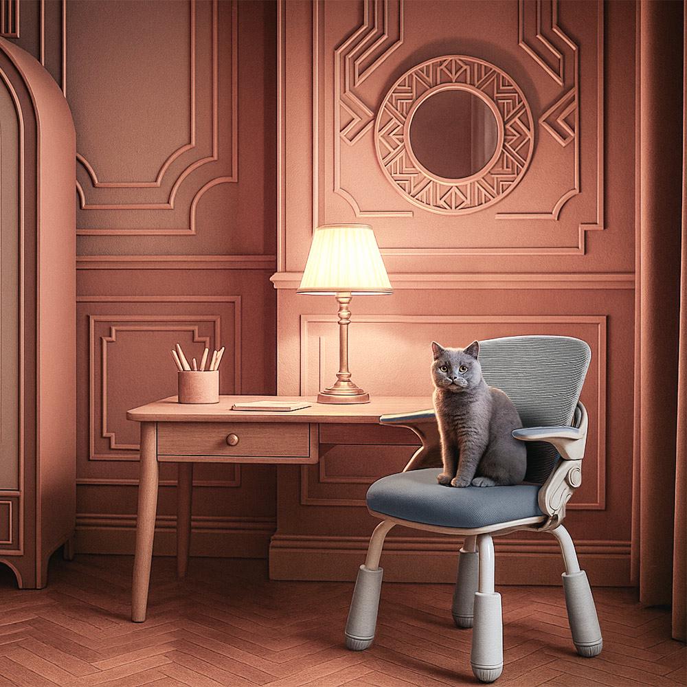 Кресло детское Mealux Neo Air Static Синий/Cерый (Y-306 DBG) - фото 2 Кресло детское Mealux Neo Air Static Синий/Cерый (Y-306 DBG) - фото 2