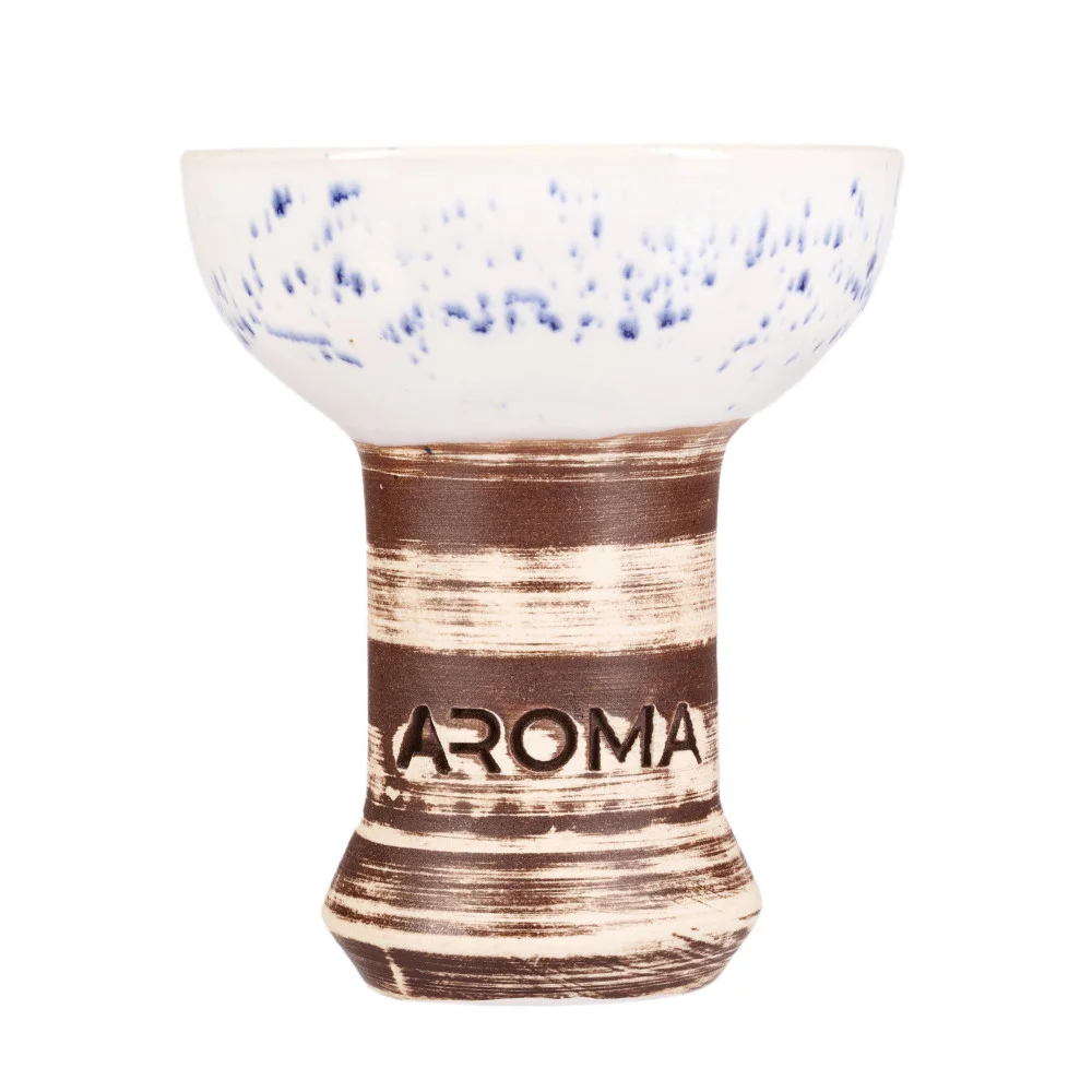 Чаша AROMA Zulu Glaze White/Blue (23720) Чаша AROMA Zulu Glaze White/Blue (23720)