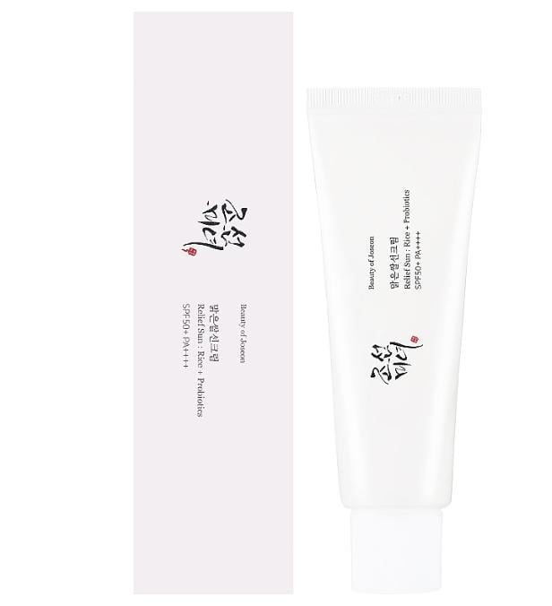 Солнцезащитный крем для лица Beauty of Joseon Relief Sun/Rice + Probiotics SPF50+ PA++++