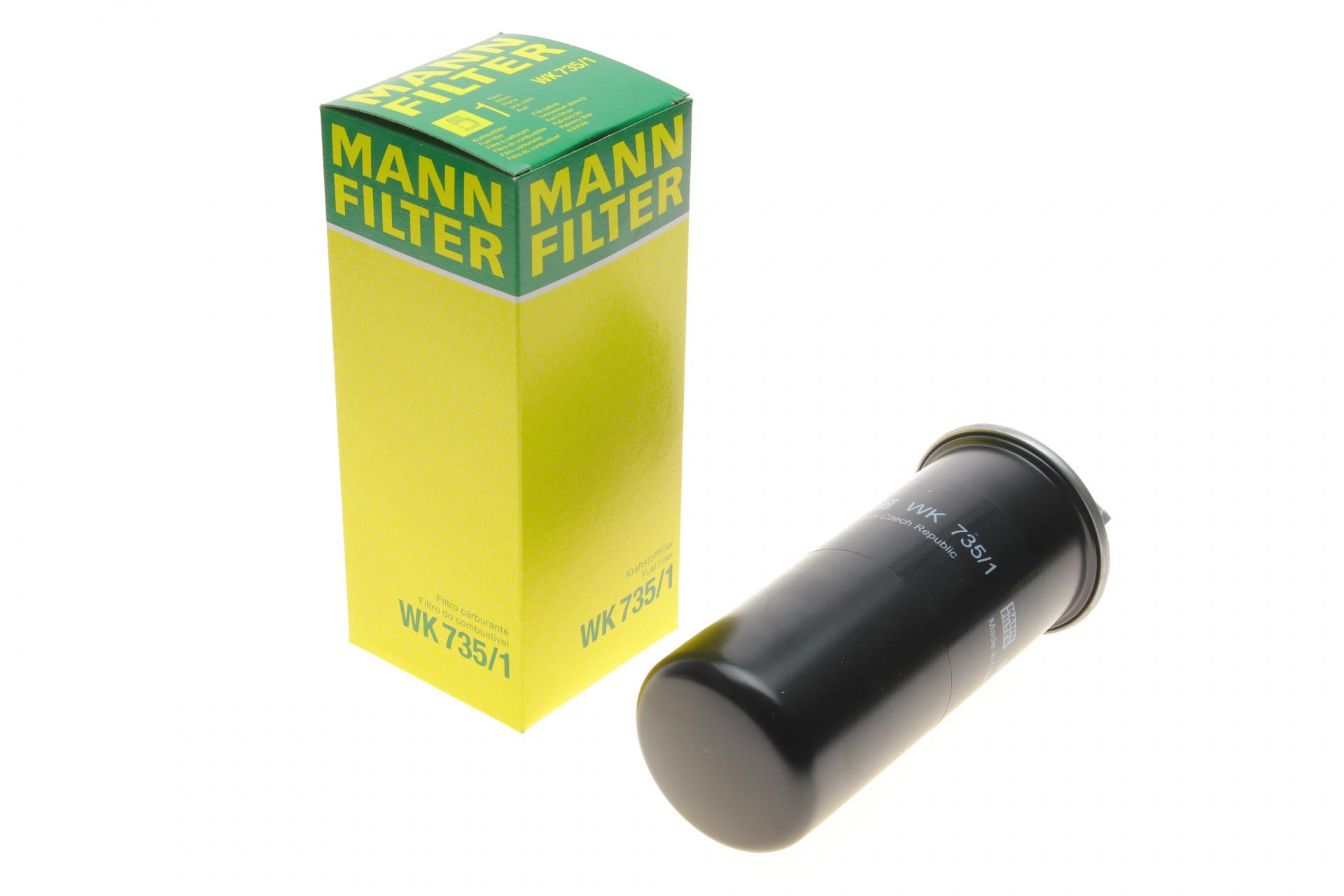 Фильтр топливный Mann-Filter для Audi A6 2,7D/3,0TDI 04-11 (WK 735/1)