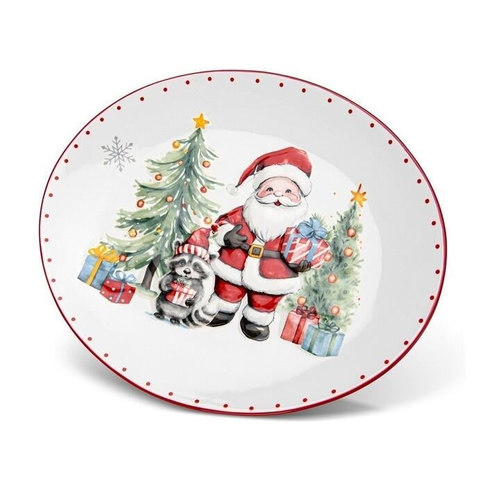 Тарелка овальная Fissman 31х доломит 25,3 см (0361)