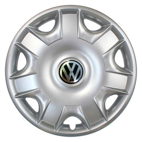 Автомобильные колпаки SKS 301 R15 с логотипом Volkswagen 4 шт. Серебристый