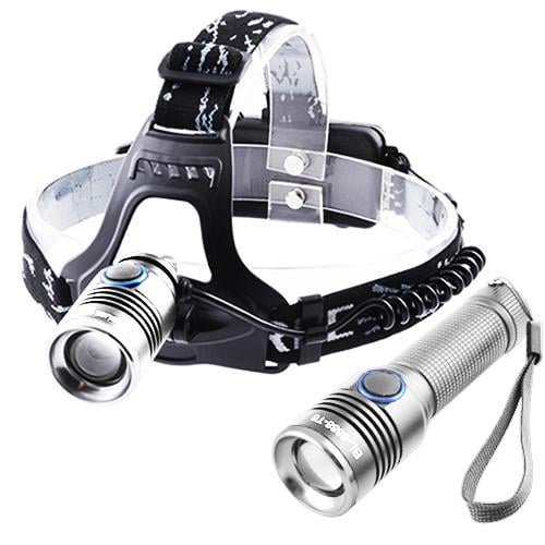 Фонарь-трансформер Bailong 6888-T6 2в1 ЗУ micro USB 2x18650 zoom (2393138483) - фото 4 Фонарь-трансформер Bailong 6888-T6 2в1 ЗУ micro USB 2x18650 zoom (2393138483) - фото 4