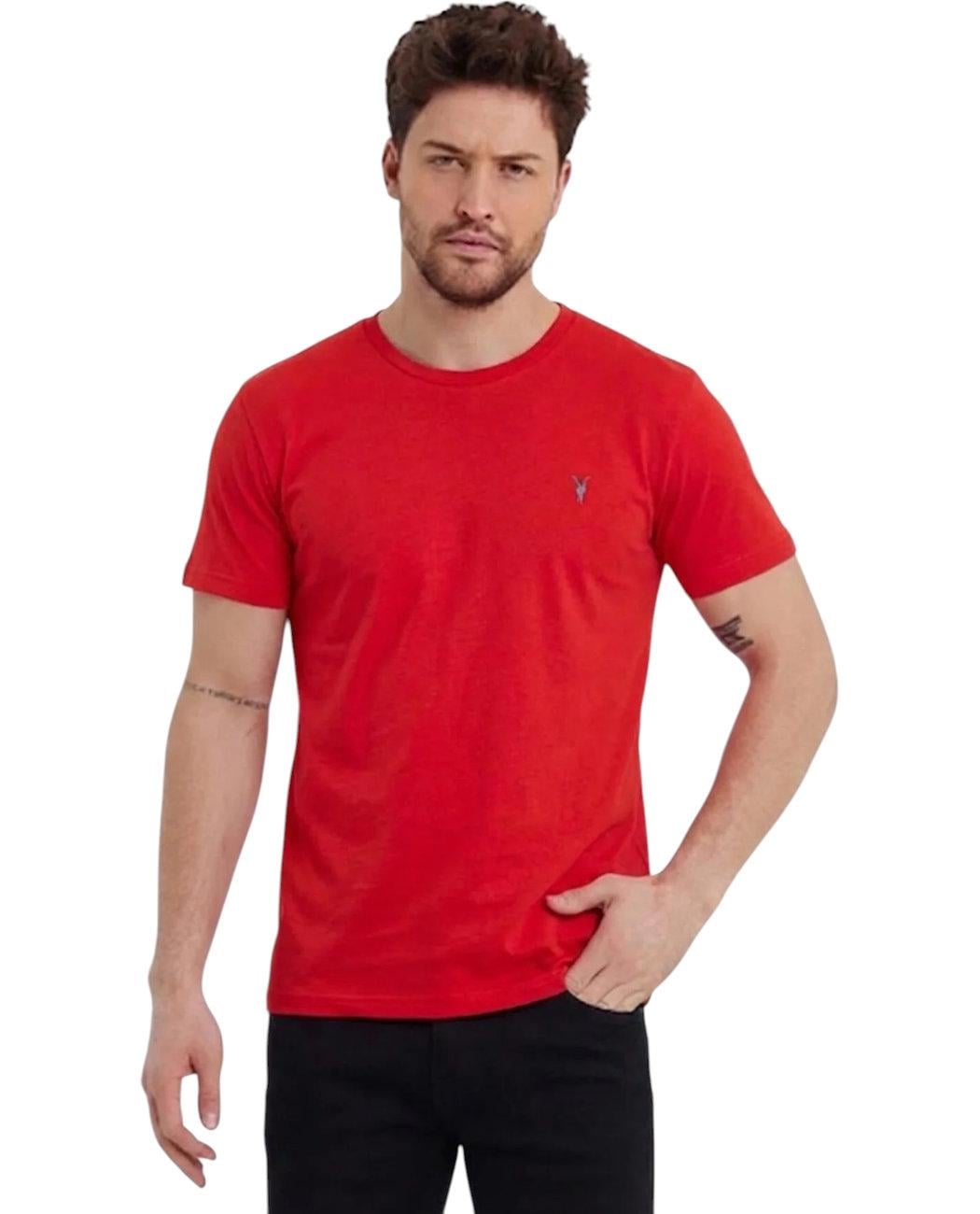 Футболка чоловіча базова Combined Blank Apparel TST0201.RED XL Червоний (2228682272012)