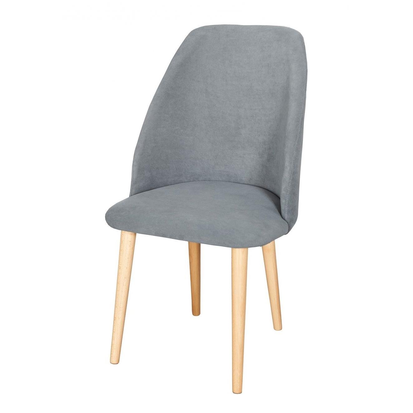 Стул для кухни Mebel Service Аллегро Бук/Симпл Серый