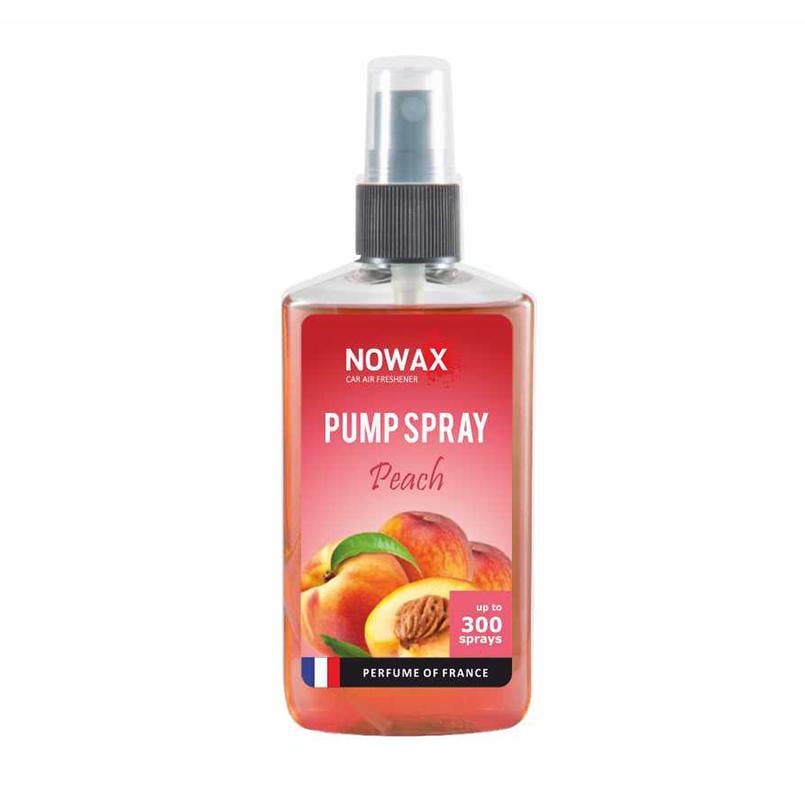 Автомобільний ароматизатор повітря Nowax Pump Spray Peach 75 мл (42115)