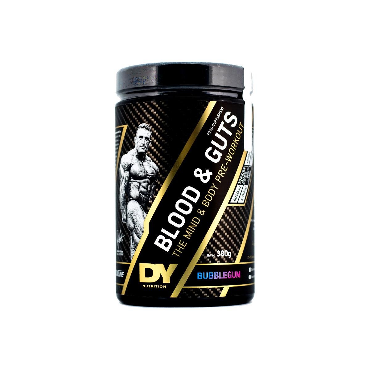 Предтренировочный комплекс Dorian Yates Blood and Guts BubleGum 380 г (00000036116)