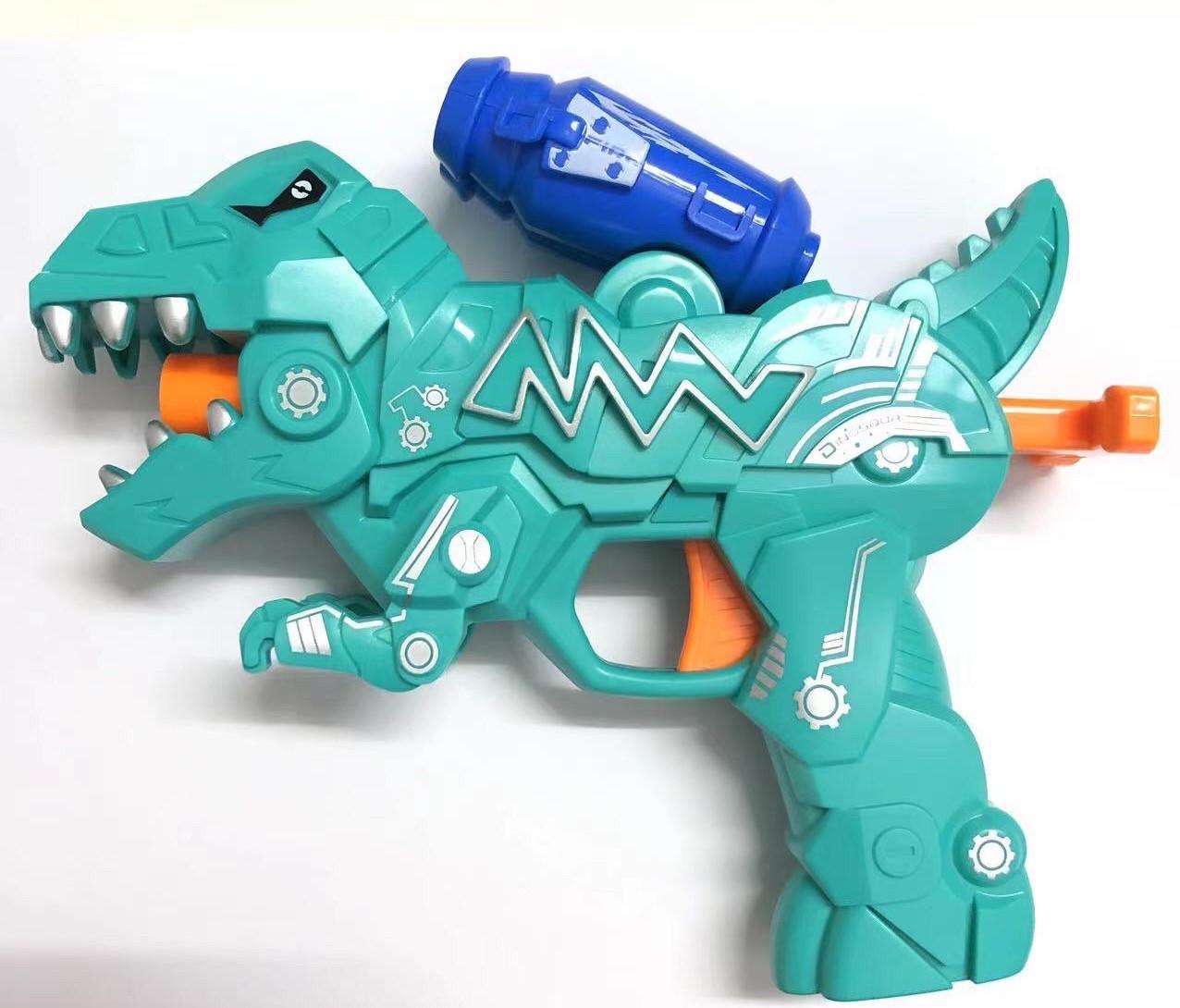 Детский пистолет-бластер Joy Toy Динозавр с мягкими снарядами в упаковке (2677473699)