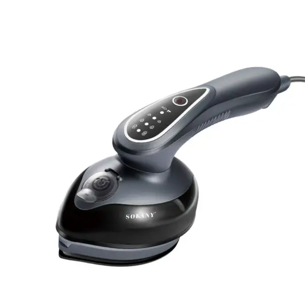 Утюг-отпариватель для сухого и влажного глажения Sokany SK-YD-2130 с резервуаром 125 мл на 1600 Вт Черный (147-107-SKYD2130B) Утюг-отпариватель для сухого и влажного глажения Sokany SK-YD-2130 с резервуаром 125 мл на 1600 Вт Черный (147-107-SKYD2130B)