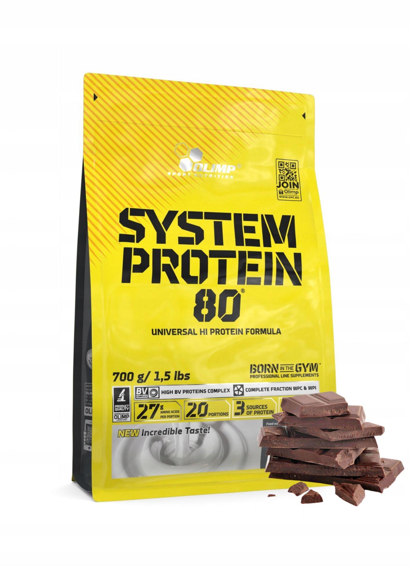 Протеин Olimp System Protein 80 Chocolate 700 г - фото 2