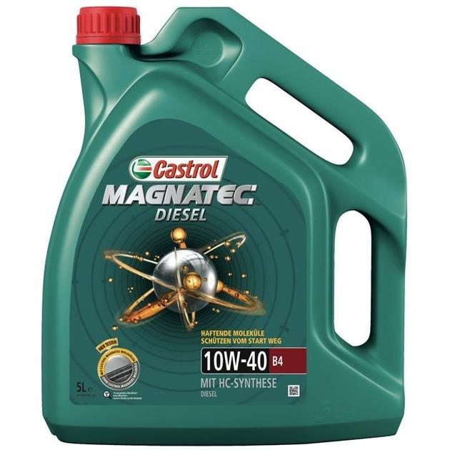 Моторне мастило Castrol Magnatec Diesel B4 A3/B4 SN/CF 10W-40 5 л (58629)