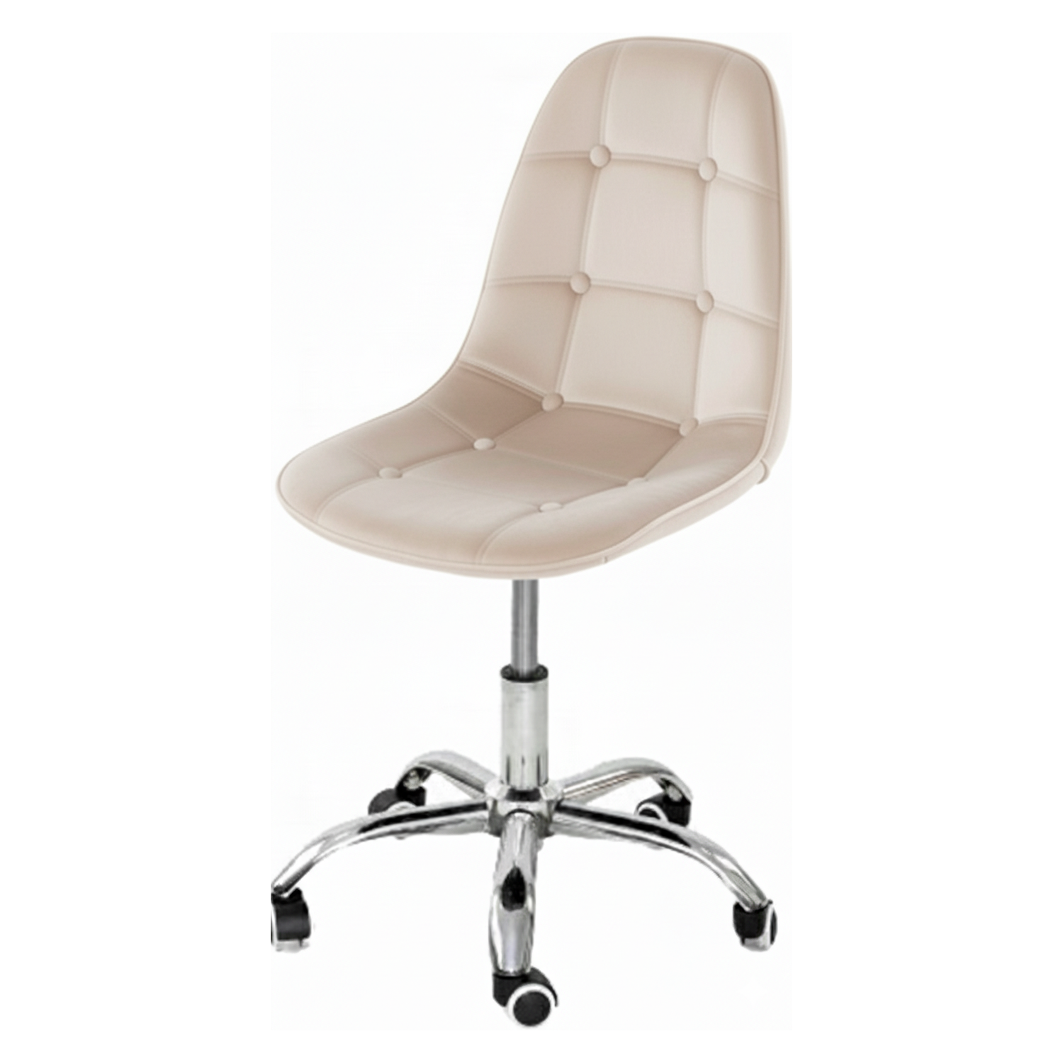 Офисное кресло Регулируемое VIENA Plus бархатный Бежевый (32810254)
