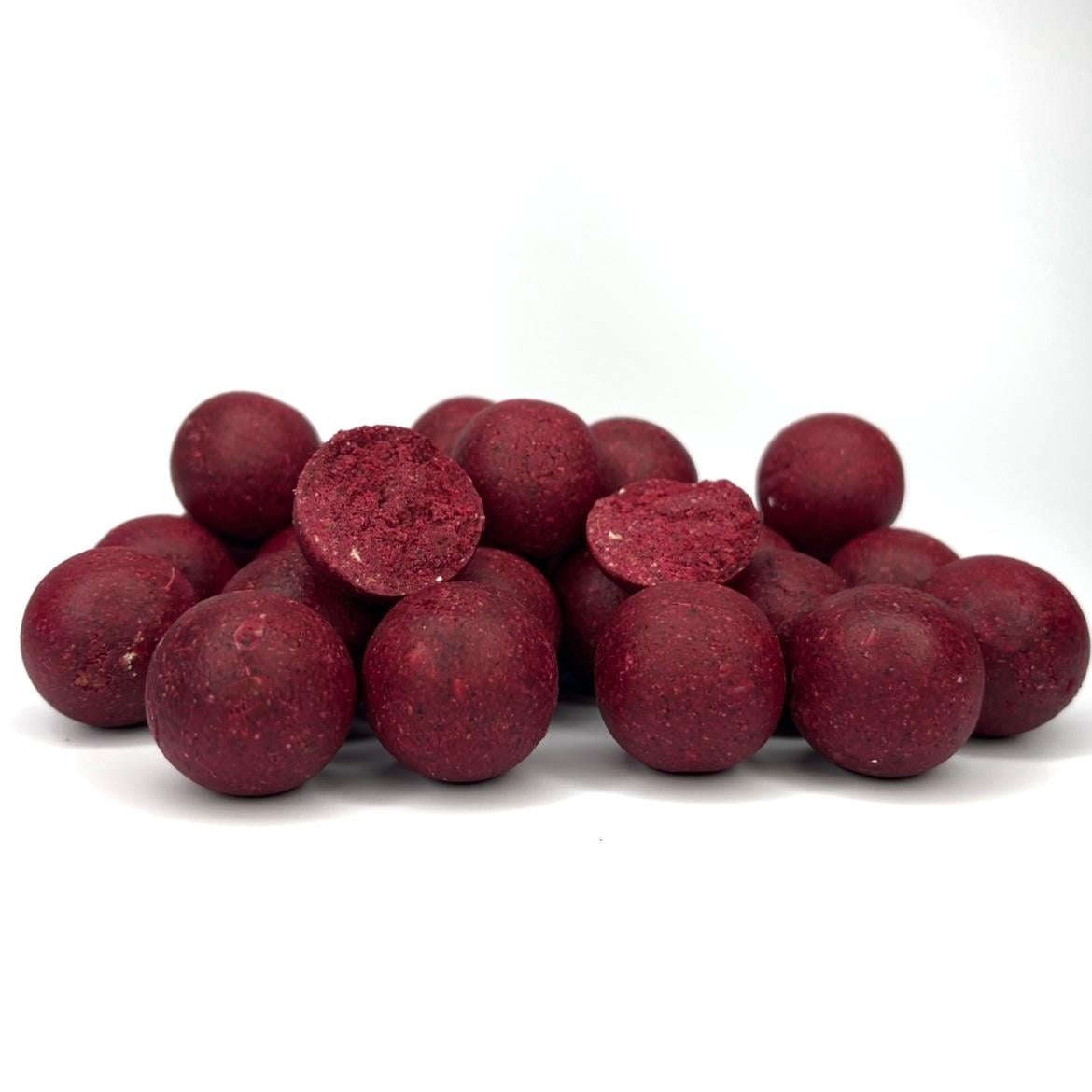 Бойлы растворимые Кальмар/Лесные ягоды 1 кг 24 мм