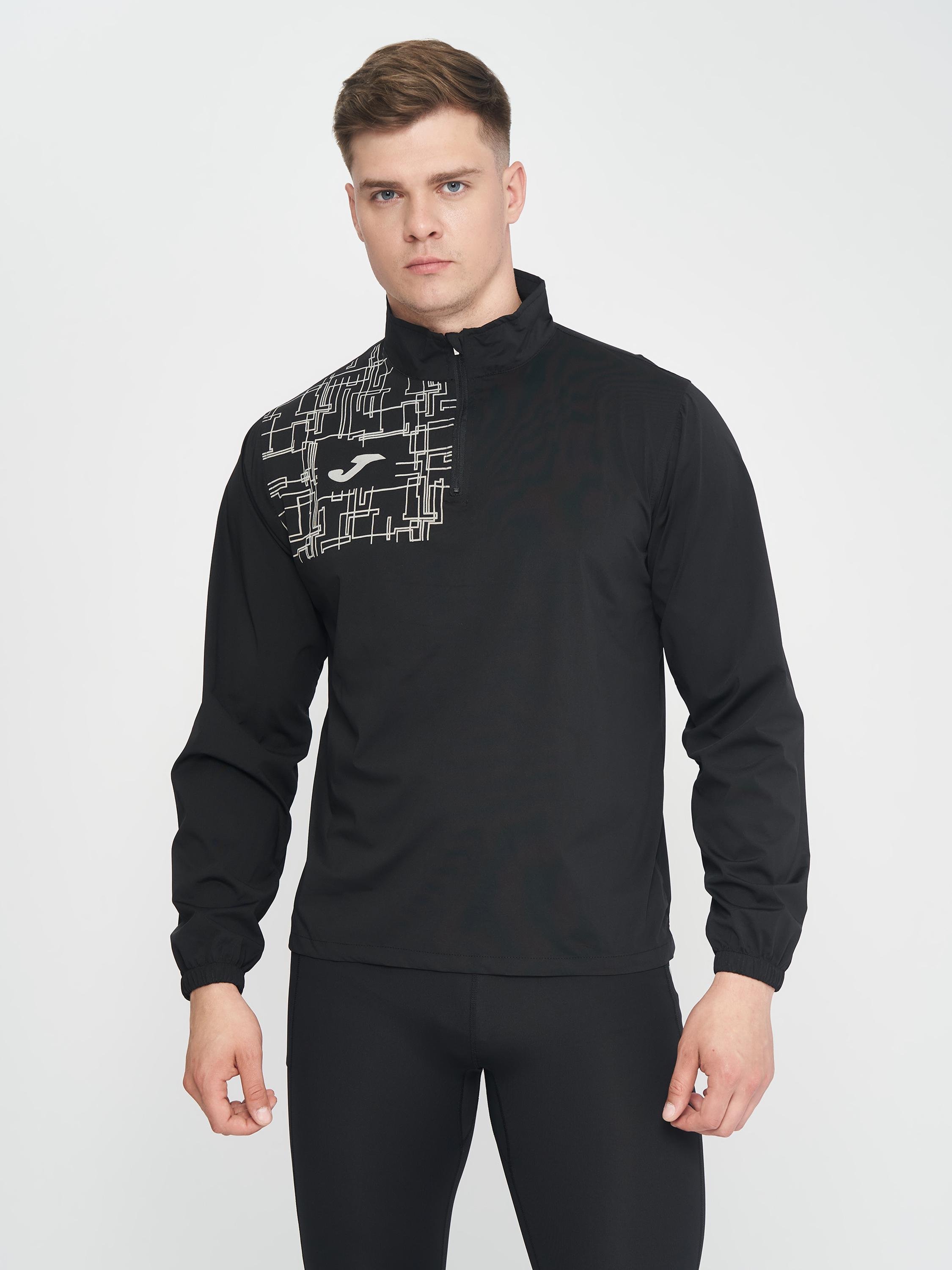 Реглан Joma 102234.100 Elite VIii Sweatshirt M Black (8424309510497)