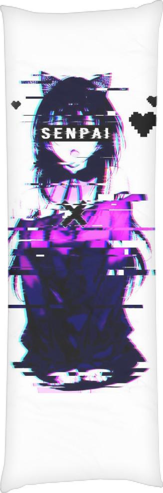 Подушка дакимакура Senpai 60x180 см (14100123)