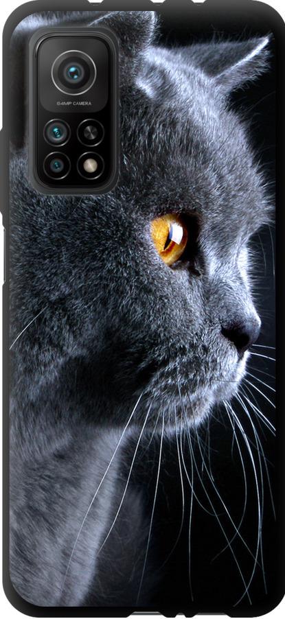 Чехол на Xiaomi Mi 10T Pro Красивый кот (3038b-2679-42517)