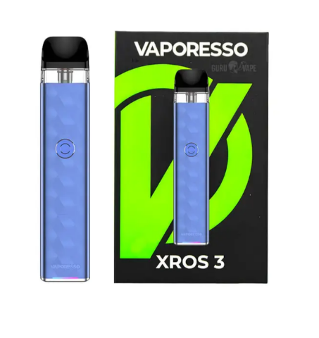 Pod-система Vaporesso XROS 3 Ice Blue (16718) - фото 3