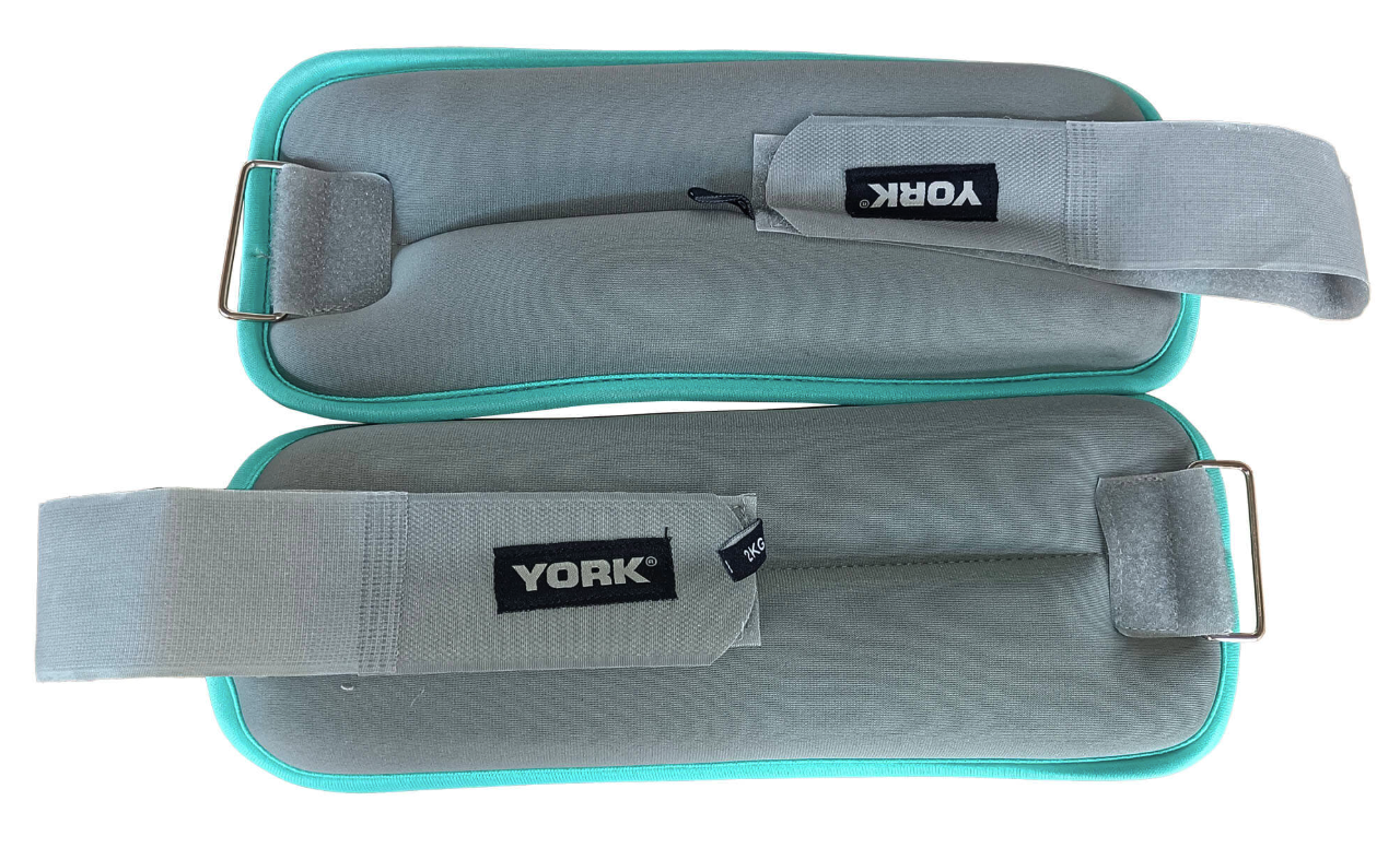 Утяжелители York Fitness Soft для рук и ног 2х2 кг Серый (5063) - фото 2 Утяжелители York Fitness Soft для рук и ног 2х2 кг Серый (5063) - фото 2