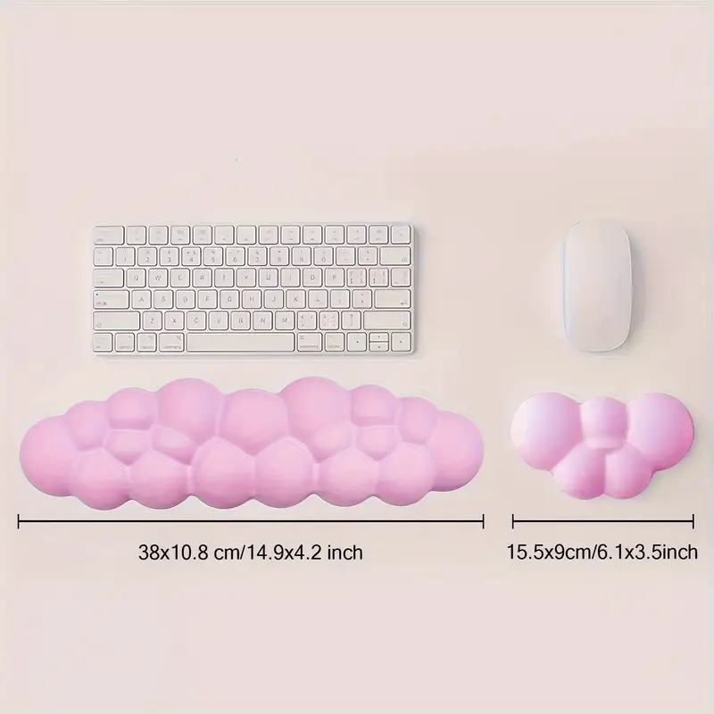 Підставка під зап'ястя для клавіатури Bubbles Червоний - фото 5