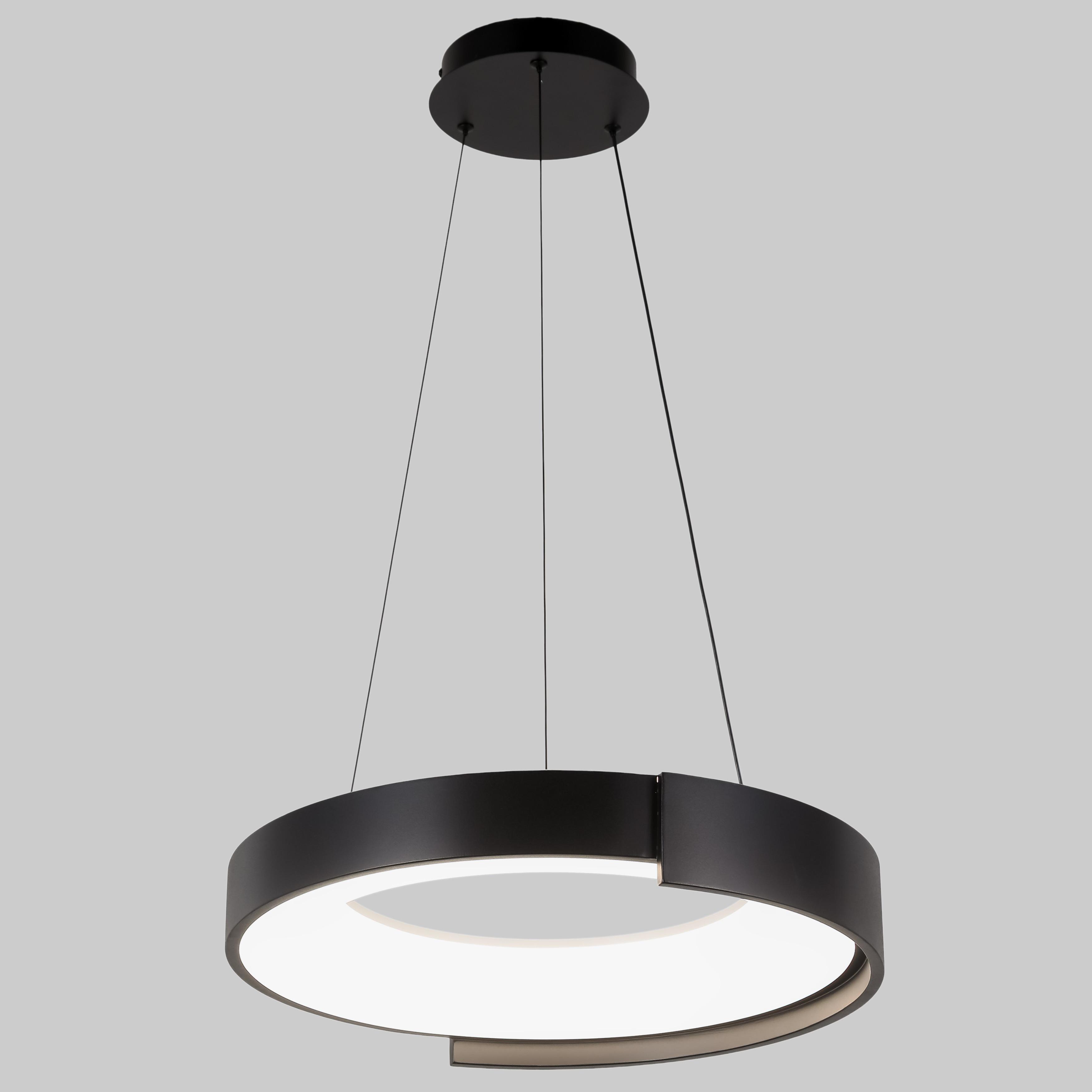 Люстра подвесная Led 74W Черный (81-P3167 (500) BK)