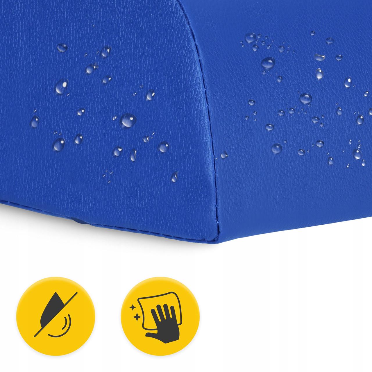 Полувалик 4fizjo для реабилитации и массажа 60х30х15 Blue (P-5905973402927) - фото 5 Полувалик 4fizjo для реабилитации и массажа 60х30х15 Blue (P-5905973402927) - фото 5