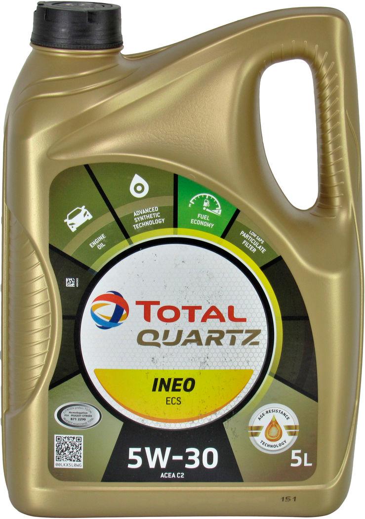 Моторное масло Total Quartz Ineo Ecs 216634 бензин/дизель 5W-30 5 л (1400197) Моторное масло Total Quartz Ineo Ecs 216634 бензин/дизель 5W-30 5 л (1400197)