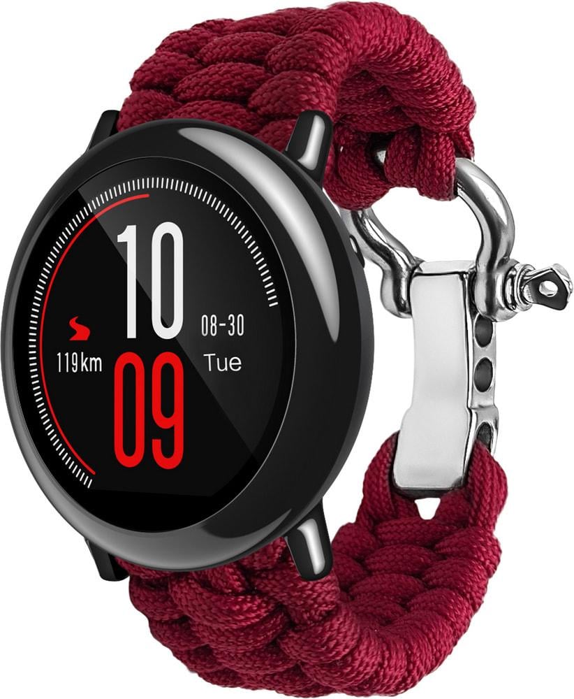 Ремінець з Паракорду Ruper для Amazfit Pace (22mm) Wine (30817-42)