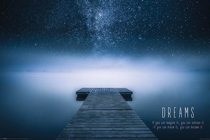 Постер плакат Мрії/Dreams 61x91,5 см