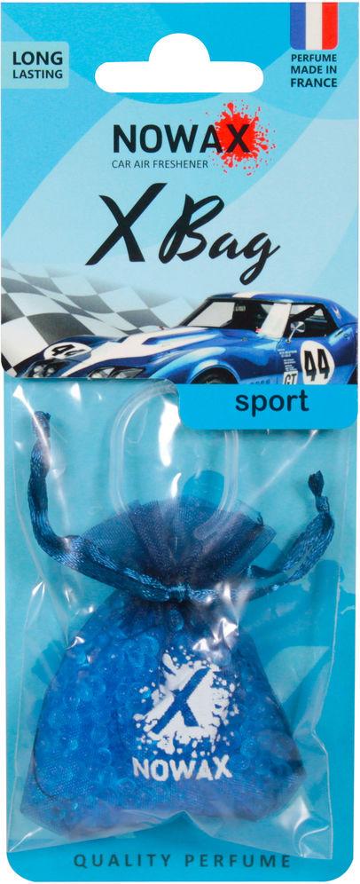 Ароматизатор для авто Nowax X Bag Sport на зеркало ароматизированные гранулы (0304303)