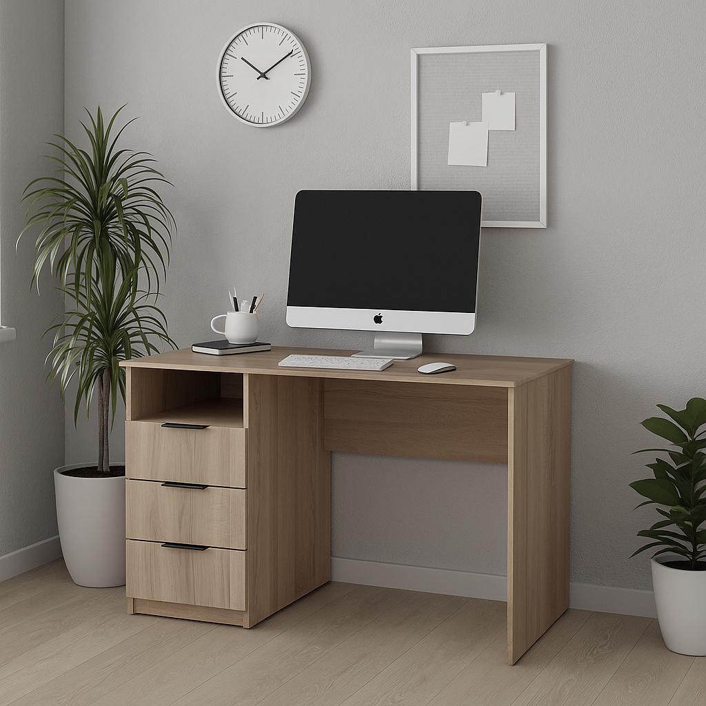 Стол письменный СП1 3Я SENAM 750х1100х500 мм ДСП Дуб Сонома - фото 1