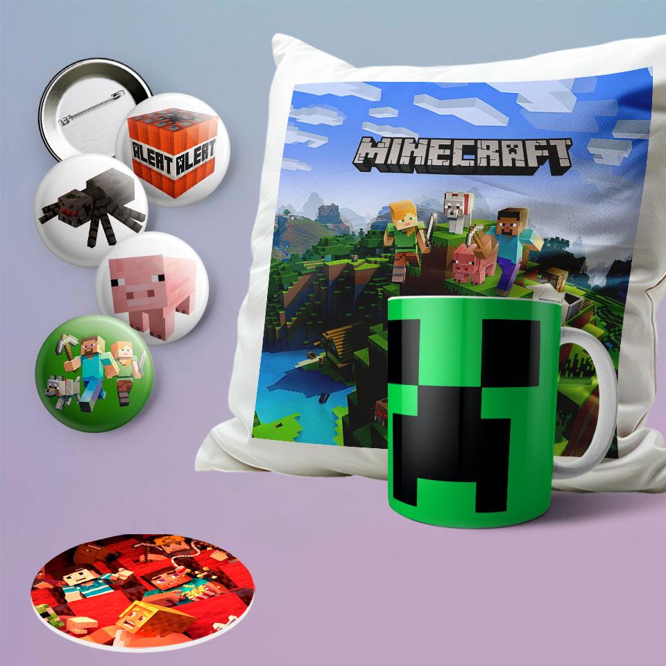 Подарочный набор игровой бокс Minecraft (167)